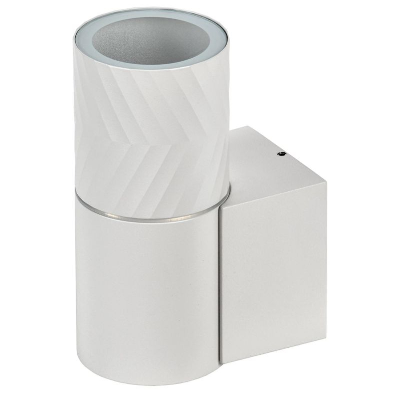 Светильник уличный 5107 настенный под лампу GU10 IP65 белый IEK