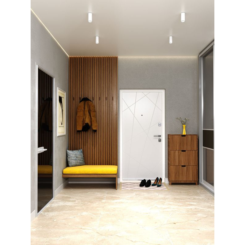 Светильник 4001 накладной потолочный под лампу GU10 белый IEK