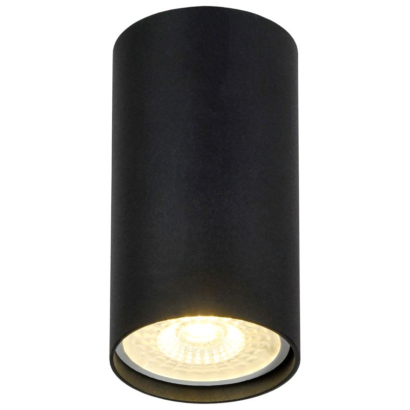 Светильник 4001 накладной потолочный под лампу GU10 черный IEK