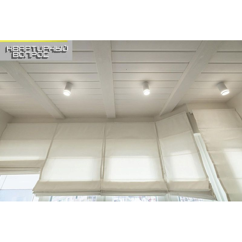 Светильник 4005 накладной потолочный под лампу GU10 белый IEK