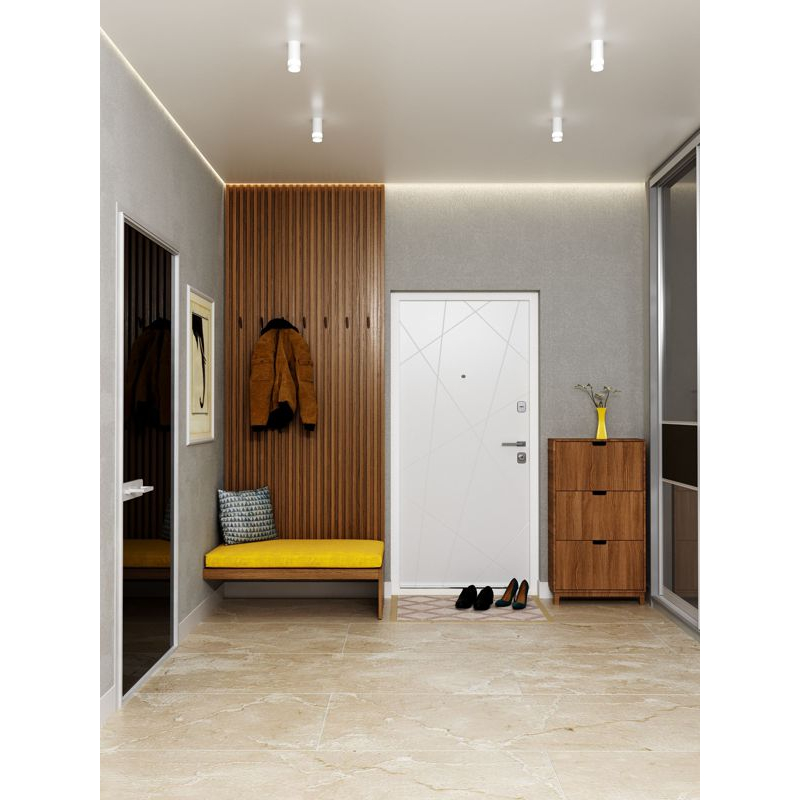 Светильник 4005 накладной потолочный под лампу GU10 белый IEK