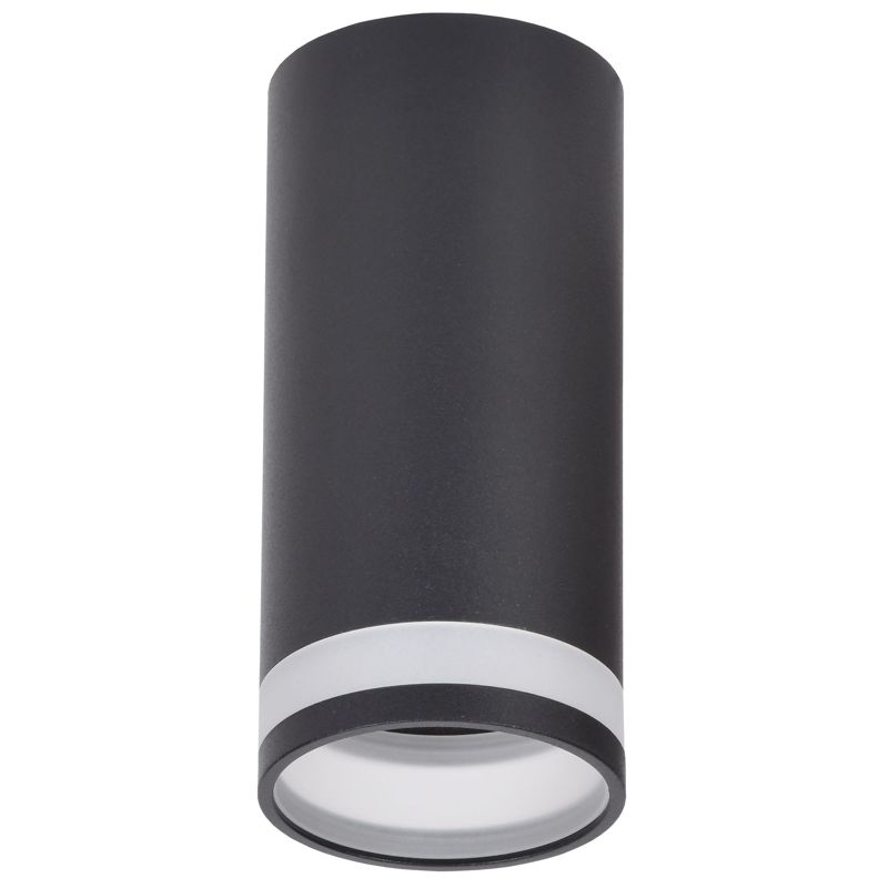 Светильник 4005 накладной потолочный под лампу GU10 черный IEK