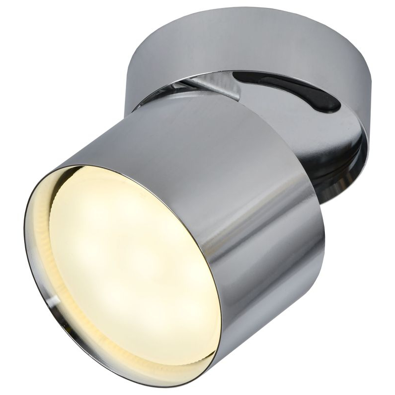 Светильник 4014 накладной потолочный поворотный под лампу GX53 хром IEK