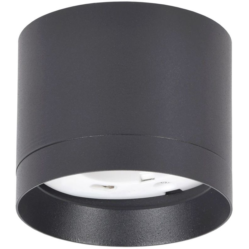 Светильник 4015 накладной потолочный под лампу GX53 черный IEK