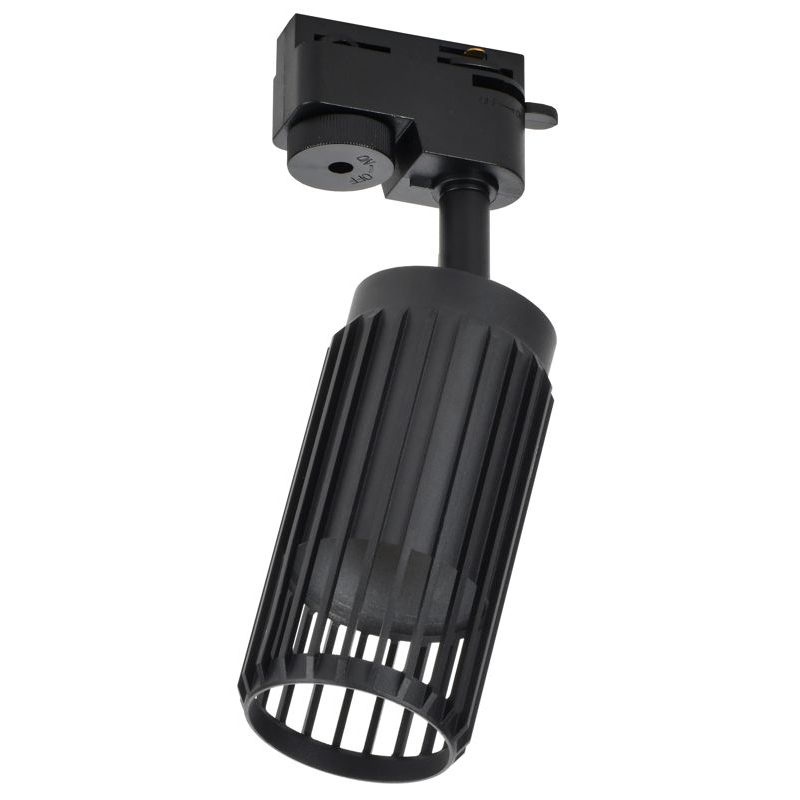 Светильник 4206 декоративный трековый под лампу GU10 черный IEK