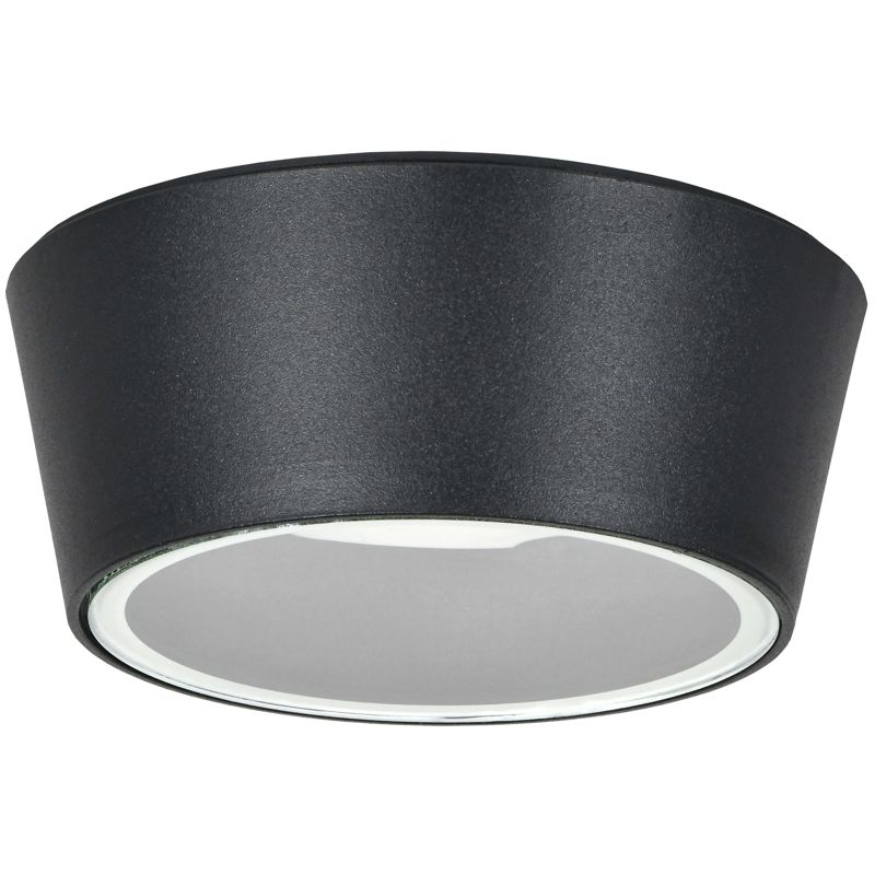 Светильник уличный 5104 потолочный под лампу GX53 IP65 черный IEK