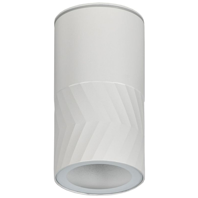 Светильник уличный 5110 потолочный под лампу GU10 IP65 белый IEK