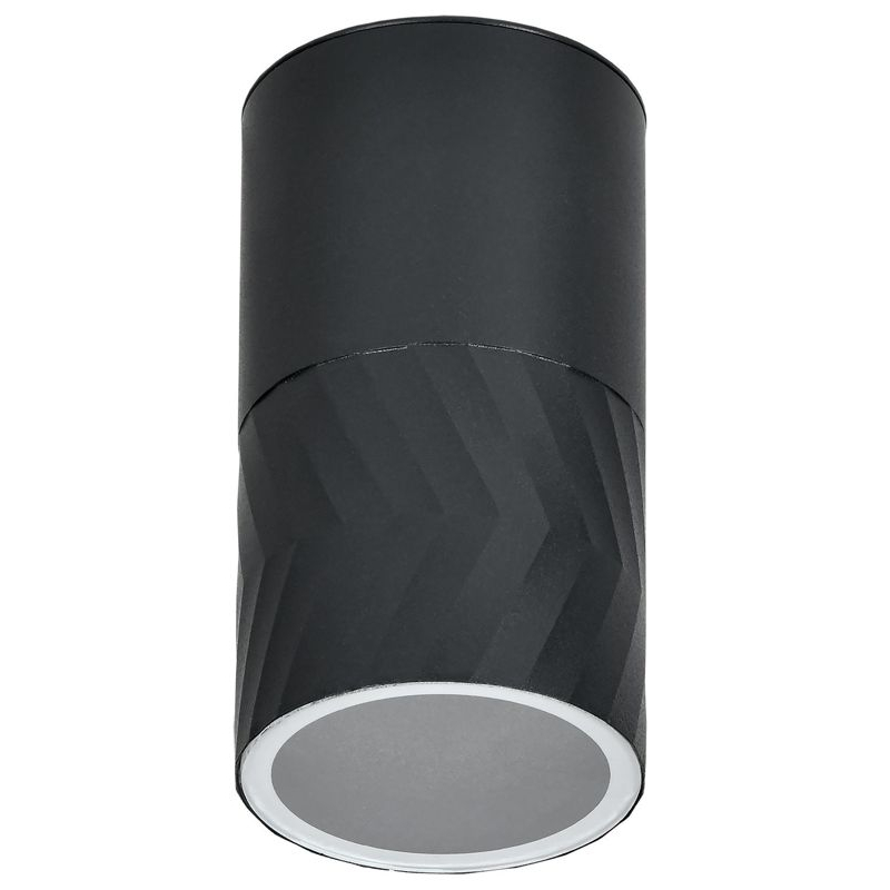 Светильник уличный 5110 потолочный под лампу GU10 IP65 черный IEK