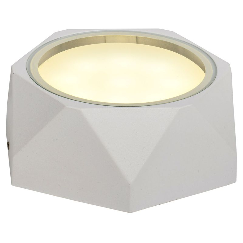 Светильник уличный 5304 потолочный под лампу GX53 IP65 белый IEK