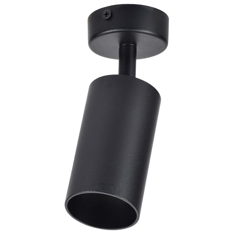 Светильник 4002 накладной настено-потолочный под лампу GU10 черный IEK