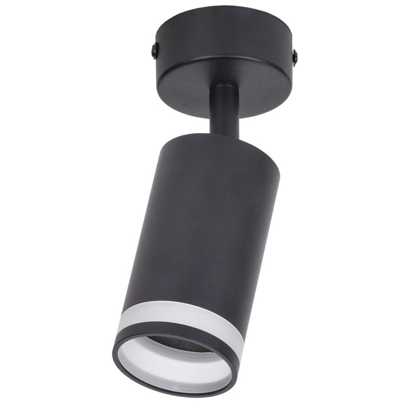 Светильник 4006 накладной настено-потолочный под лампу GU10 черный IEK