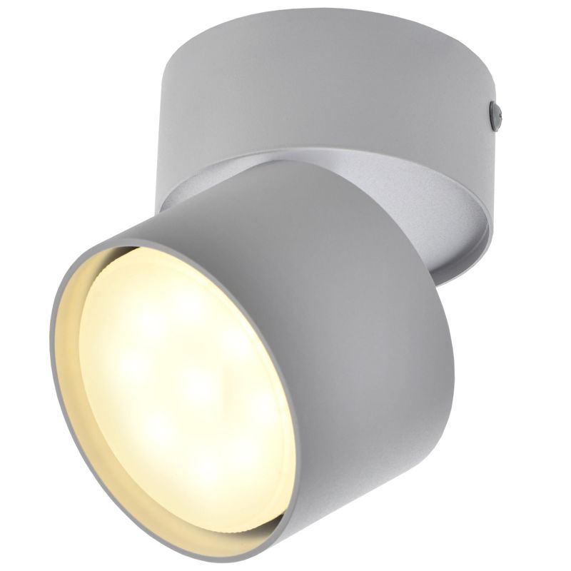 Светильник 4040 настенно-потолочный под лампу GX53 белый IEK