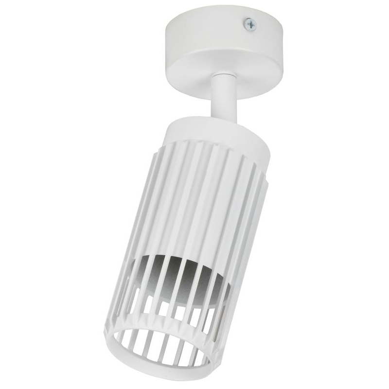 Светильник 4207 настенно-потолочный под лампу GU10 белый IEK