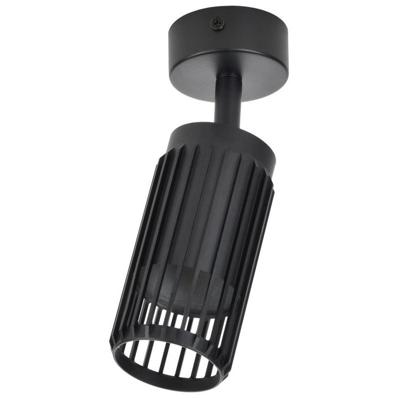 Светильник 4207 настенно-потолочный под лампу GU10 черный IEK