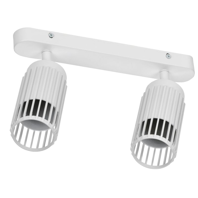 Светильник 4208 настенно-потолочный под лампу 2хGU10 белый IEK