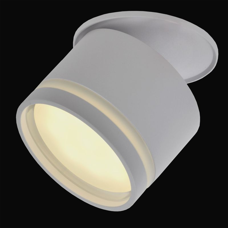 Светильник 4033 встраиваемый поворотный под лампу GX53 белый IEK