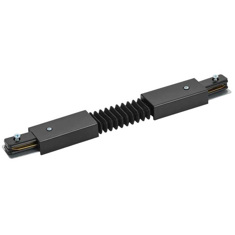 Соединитель гибкий внутренний для однофазного шинопровода черный IEK