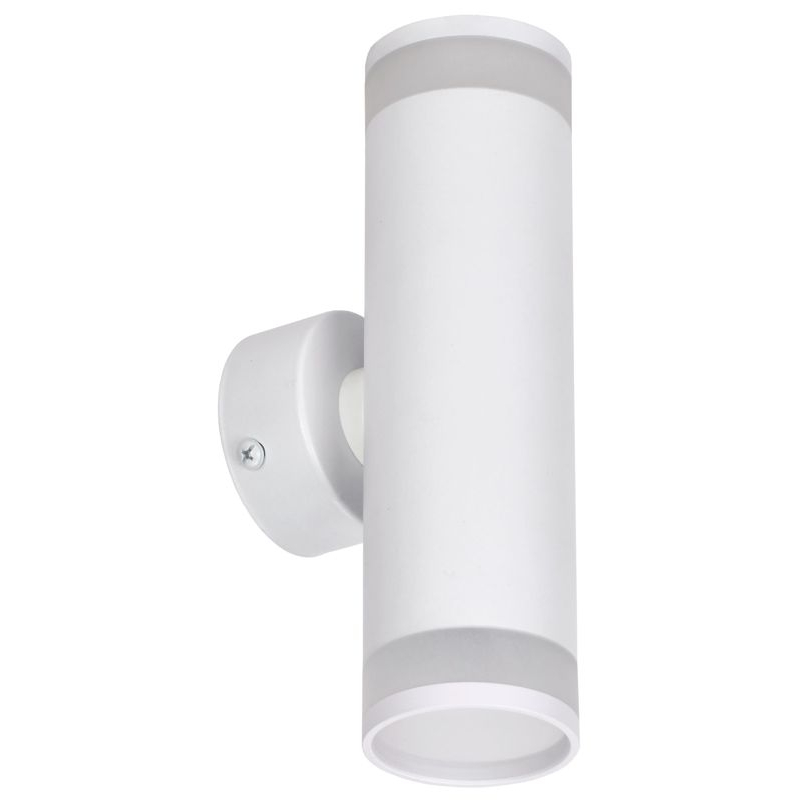 Светильник 4009 накладной настенный под лампу 2хGU10 белый IEK