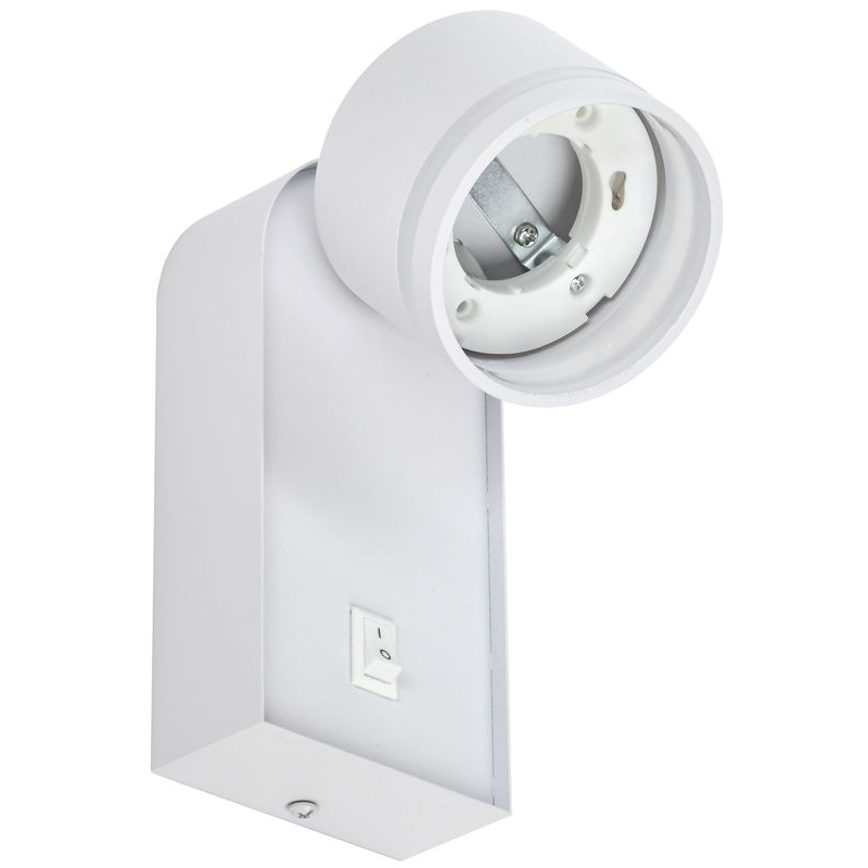 Светильник 4035 накладной настенный под лампу GX53 белый IEK