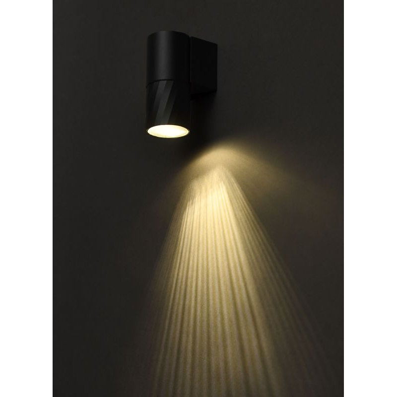 Светильник уличный 5220 настенный под лампу GU10 IP65 черный IEK