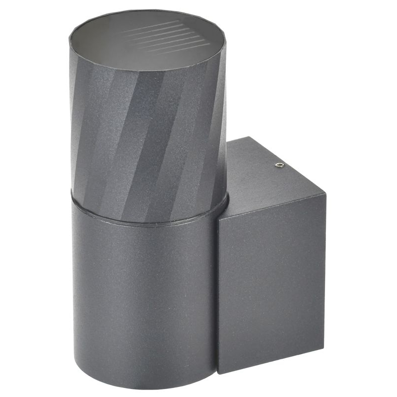 Светильник уличный 5220 настенный под лампу GU10 IP65 серый IEK