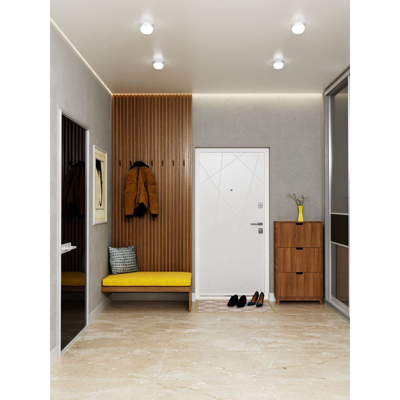 Светильник 4010 накладной потолочный под лампу GX53 белый IEK