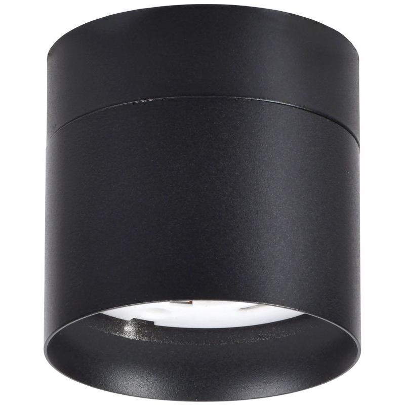 Светильник 4014 накладной потолочный поворотный под лампу GX53 черный IEK