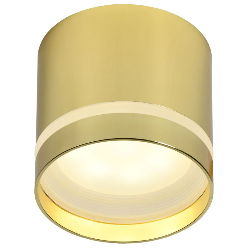 Светильник 4016 накладной потолочный под лампу GX53 золото IEK