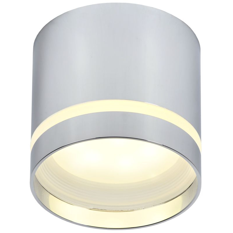 Светильник 4016 накладной потолочный под лампу GX53 хром IEK