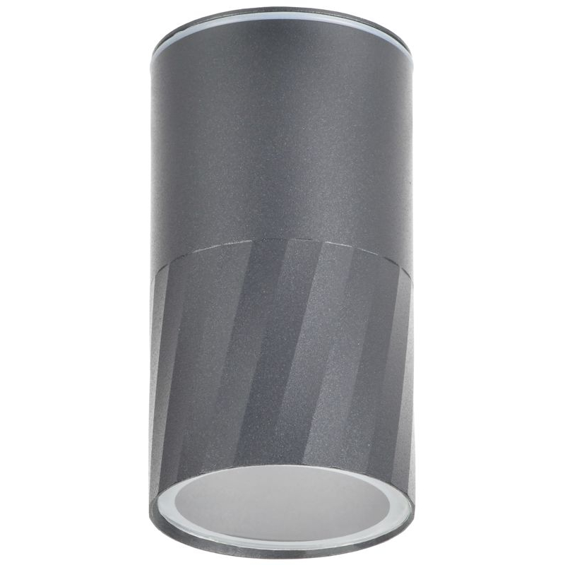 Светильник уличный 5222 потолочный под лампу GU10 IP65 серый IEK