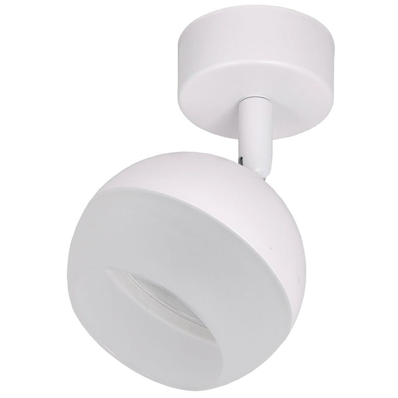 Светильник 4011 накладной настено-потолочный под лампу GX53 белый IEK
