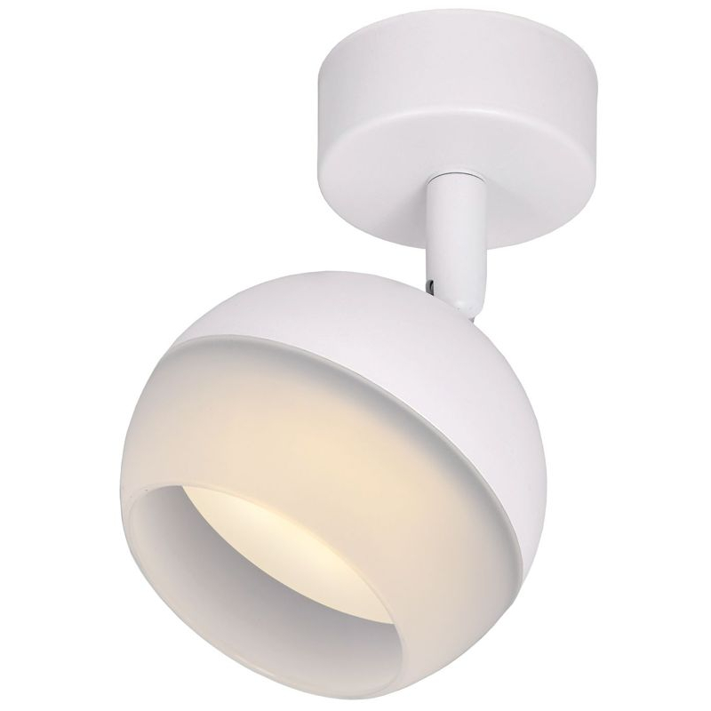 Светильник 4011 накладной настено-потолочный под лампу GX53 белый IEK