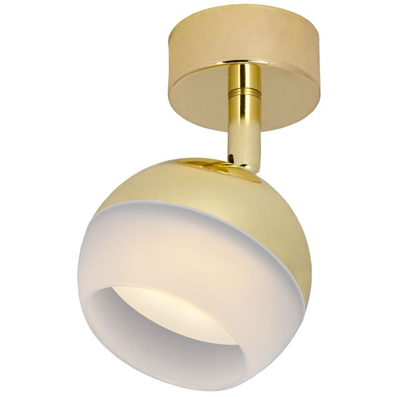 Светильник 4011 накладной настено-потолочный под лампу GX53 золото IEK