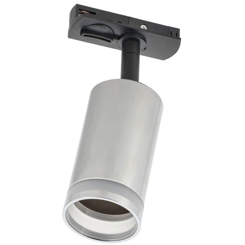Светильник 4116 декоративный трековый поворотный под лампу GU10 хром IEK