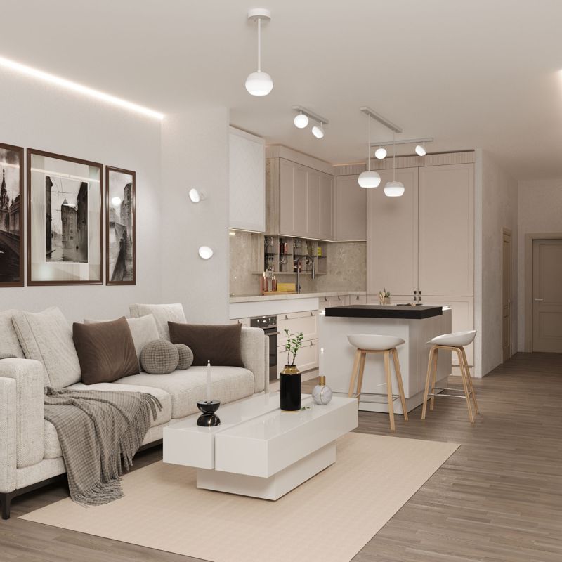 Светильник 4118 декоративный трековый поворотный под лампу GX53 белый IEK