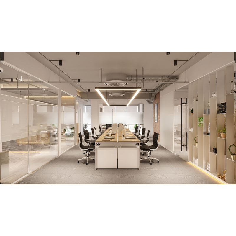 Светильник светодиодный линейный магистральный 1010 20Вт 6500К 600х54х58мм черный IEK