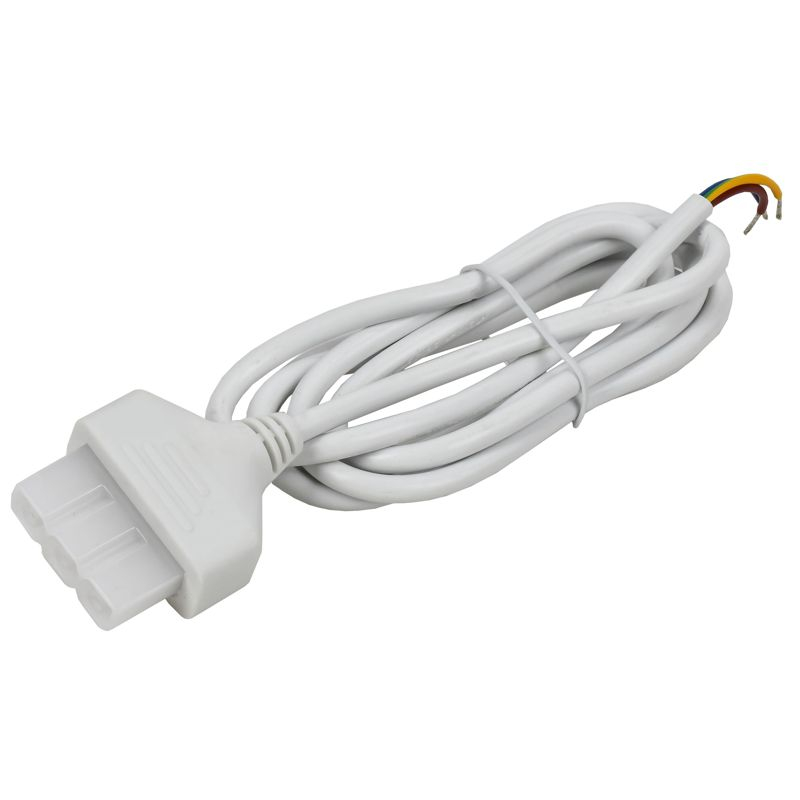 Кабель питания 1,5м белый для светильника светодиодного линейного 1010 IEK