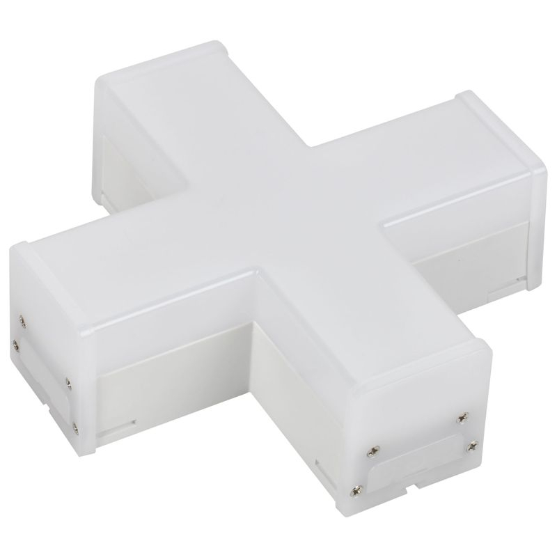 Светильник светодиодный X-образный 1010 12Вт 6500К 180х180х58мм белый IEK