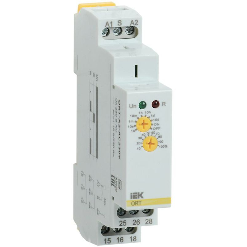 Реле задержки включения ORT 2 контакта 230В AC IEK