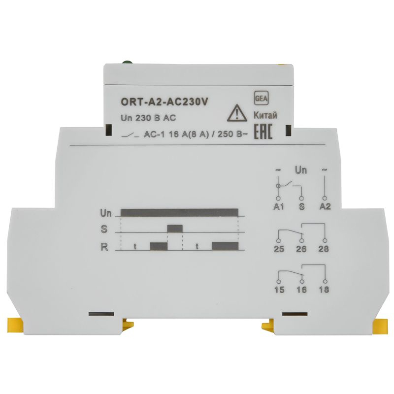 Реле задержки включения ORT 2 контакта 230В AC IEK