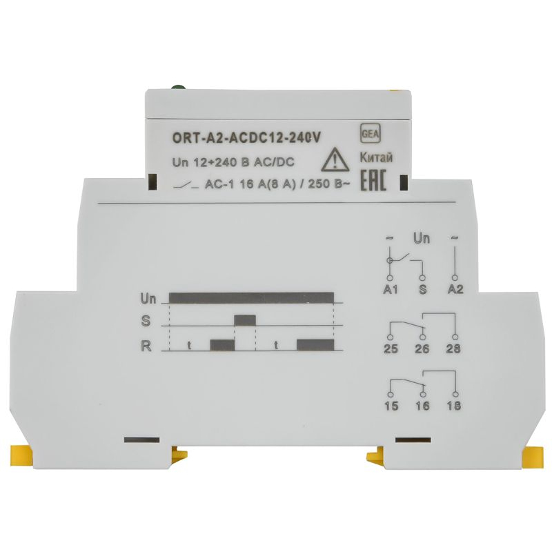 Реле задержки включения ORT 2 контакта 12-240В AC/DC IEK
