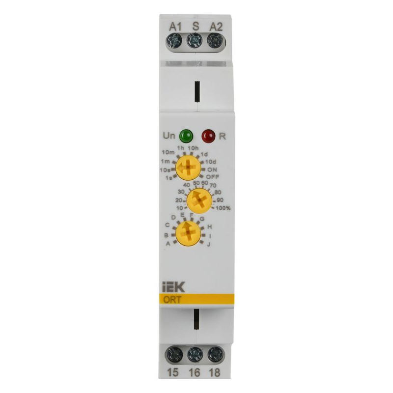 Реле времени ORT многофункциональное 1 контакт 230В AC IEK