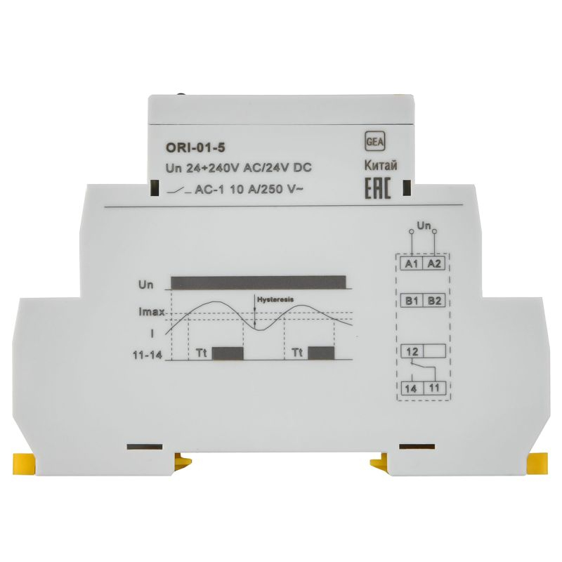 Реле контроля тока ORI 0,5-5А 24-240В AC/24В DC IEK