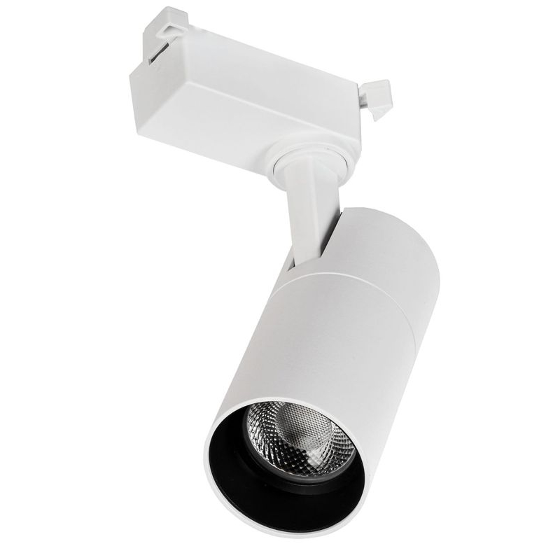 Светильник светодиодный трековый ДТО 1301 10Вт 4000К однофазный 24град белый IEK