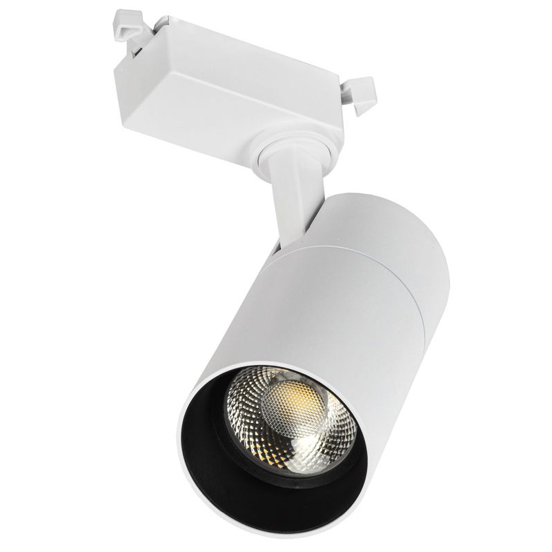 Светильник светодиодный трековый ДТО 1302 20Вт 4000К однофазный 24град белый IEK