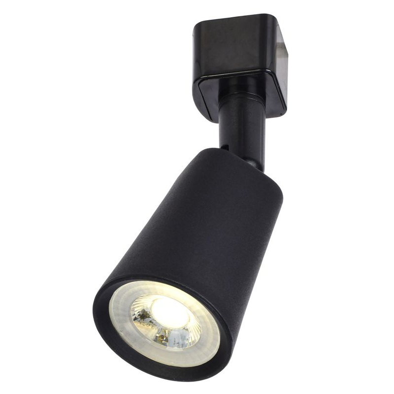 Светильник светодиодный трековый ДТО 1402 8Вт 4000К однофазный 50град черный IEK