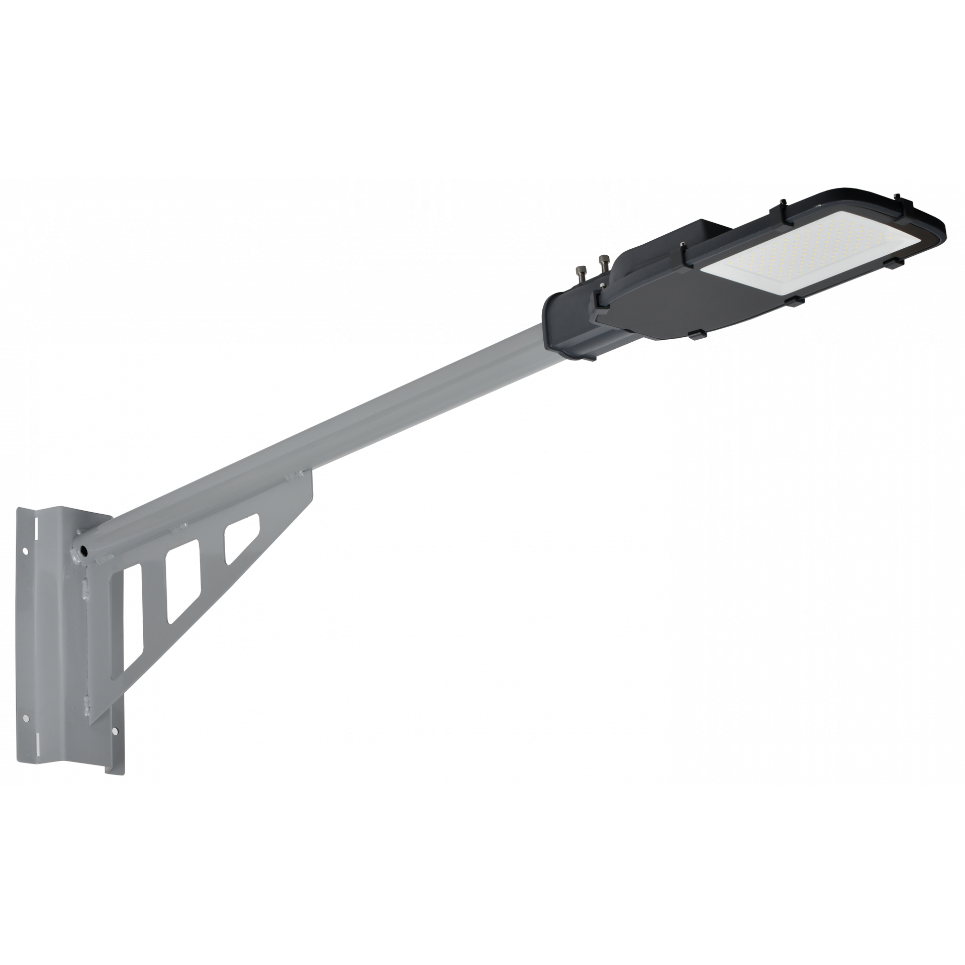 Кронштейн КР-6 D=48 L=1000 на опору 2 хомута серый IEK