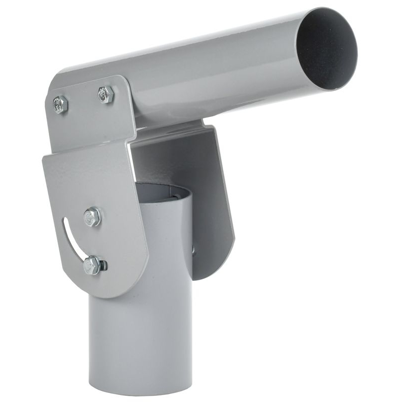 Кронштейн КР-3 D=48 L=230 на трубу регулируемый угол серый IEK