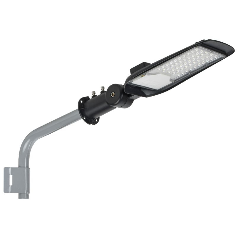 Кронштейн КР-1 D=48мм L=350мм под монтажную ленту 1 хомут серый IEK