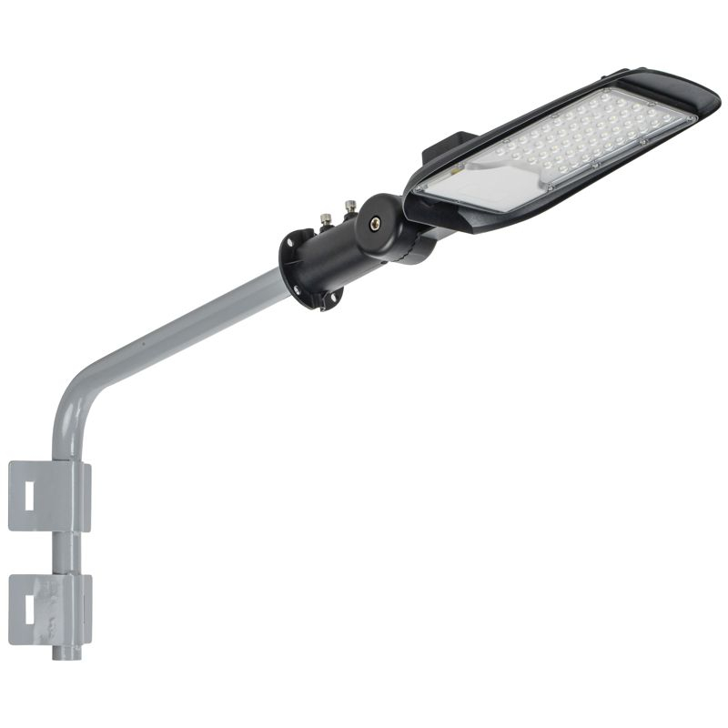 Кронштейн КР-2 D=48мм L=500мм под монтажную ленту 2 хомута серый IEK